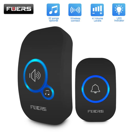 Fuers Wireless Doorbell Home Welcome Smart Door bell