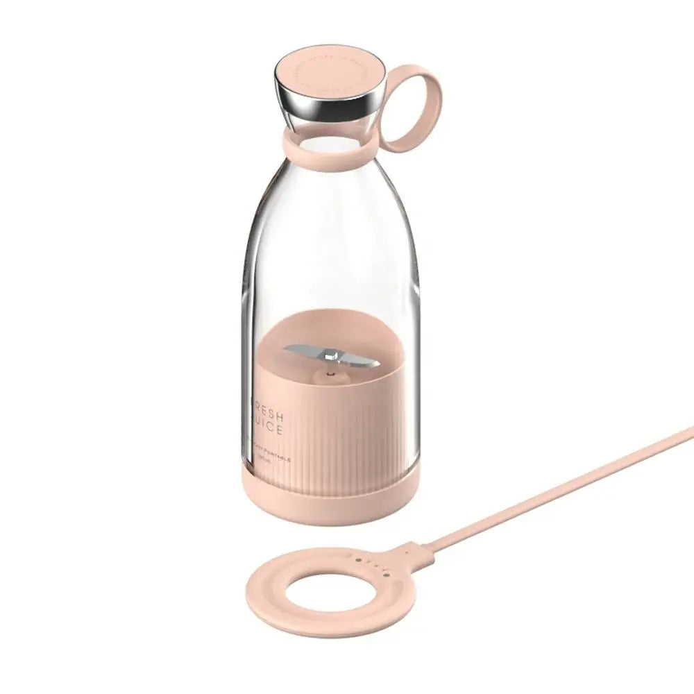 Wireless Charging 4 Blades Electric Juicer Portable Blender