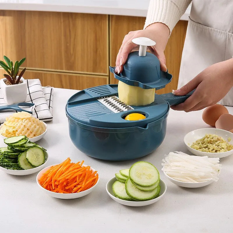 Manually Cut Shred Grater Salad Vegetable Chopper Carrots
