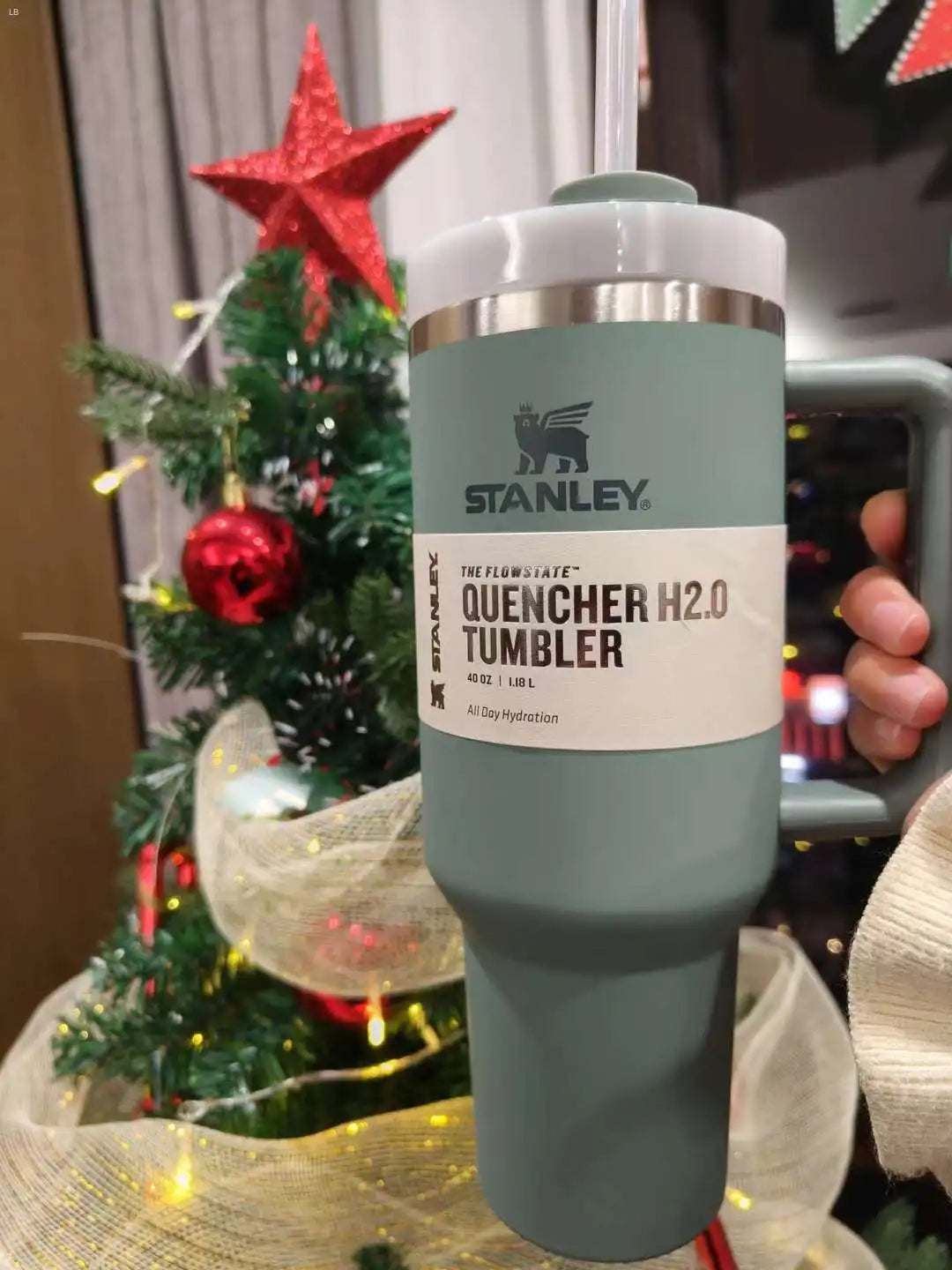 Stanley Tumbler with Handle Straw Lid Stainless Steel 30oz/40oz