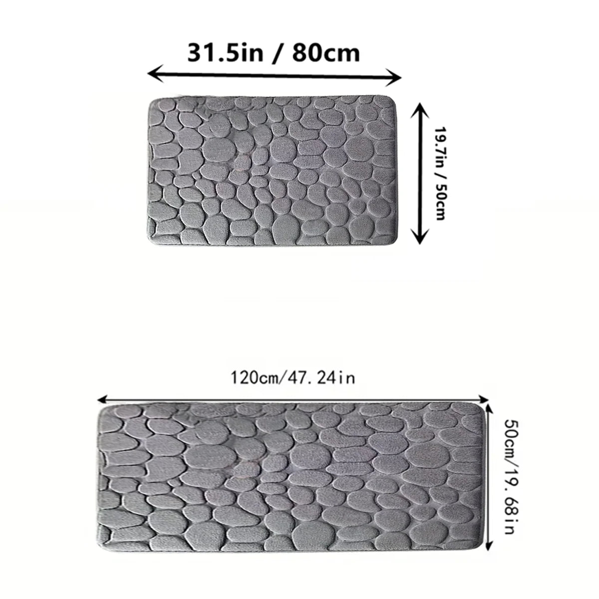 Large size kitchen carpet non slip absorbent kitchen floor
