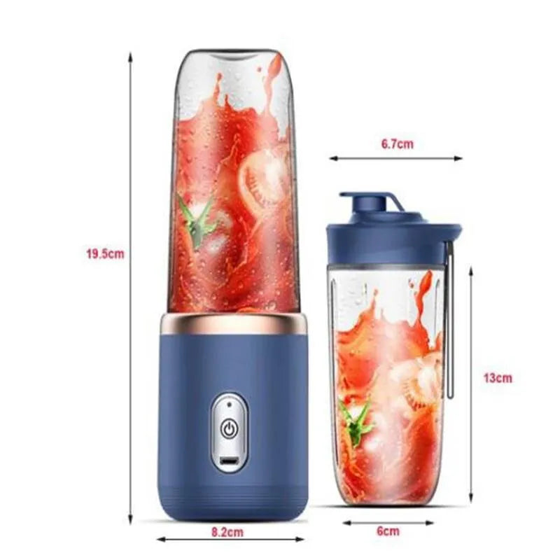 Portable Small Electric Juicer Stainless Steel Blade Cup Juicer