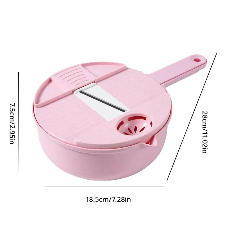 Manually Cut Shred Grater Salad Vegetable Chopper Carrots