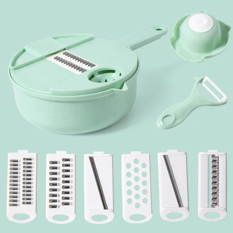 Manually Cut Shred Grater Salad Vegetable Chopper Carrots