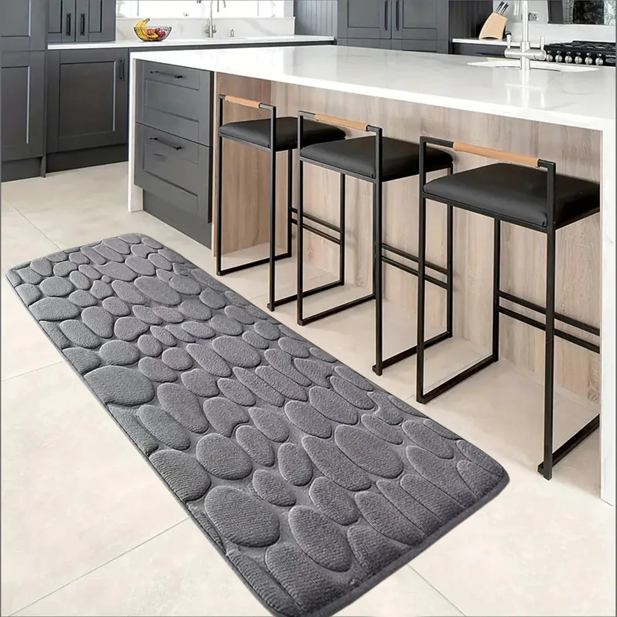 Large size kitchen carpet non slip absorbent kitchen floor