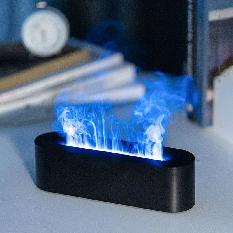 Newest Flame Aroma Diffuser Humidifier USB Desktop